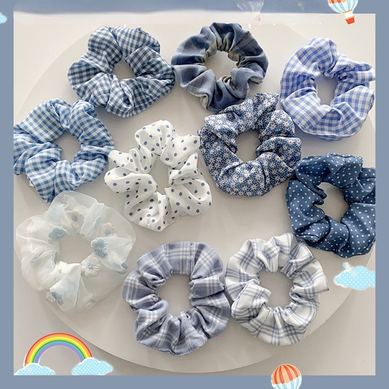 1Pcs Send Random Hair Ties Ribbons Scrunchies Headwear Hair Accessory Women Girls